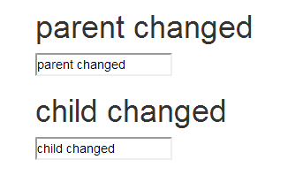 parent child changed